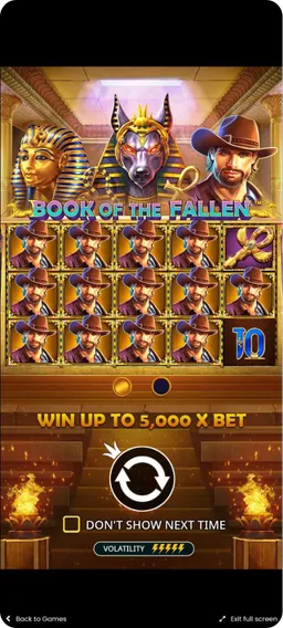 Book of Fallen Golden Symbols